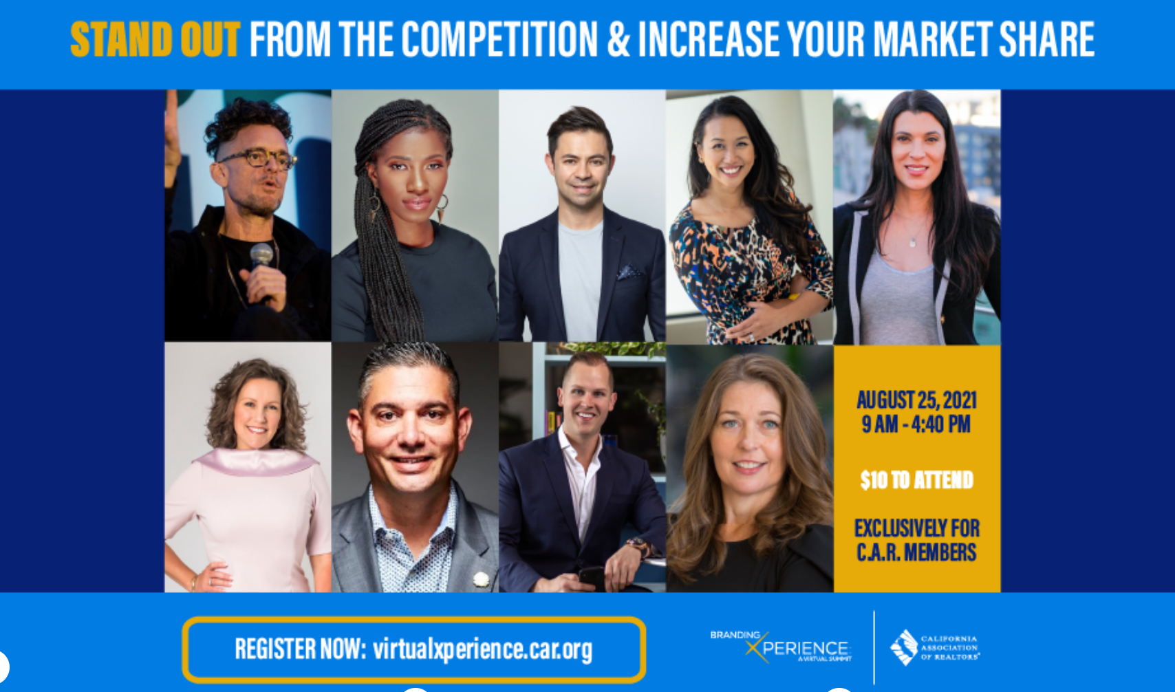 California Assoc of Realtors, BRANDING Xperience Summit