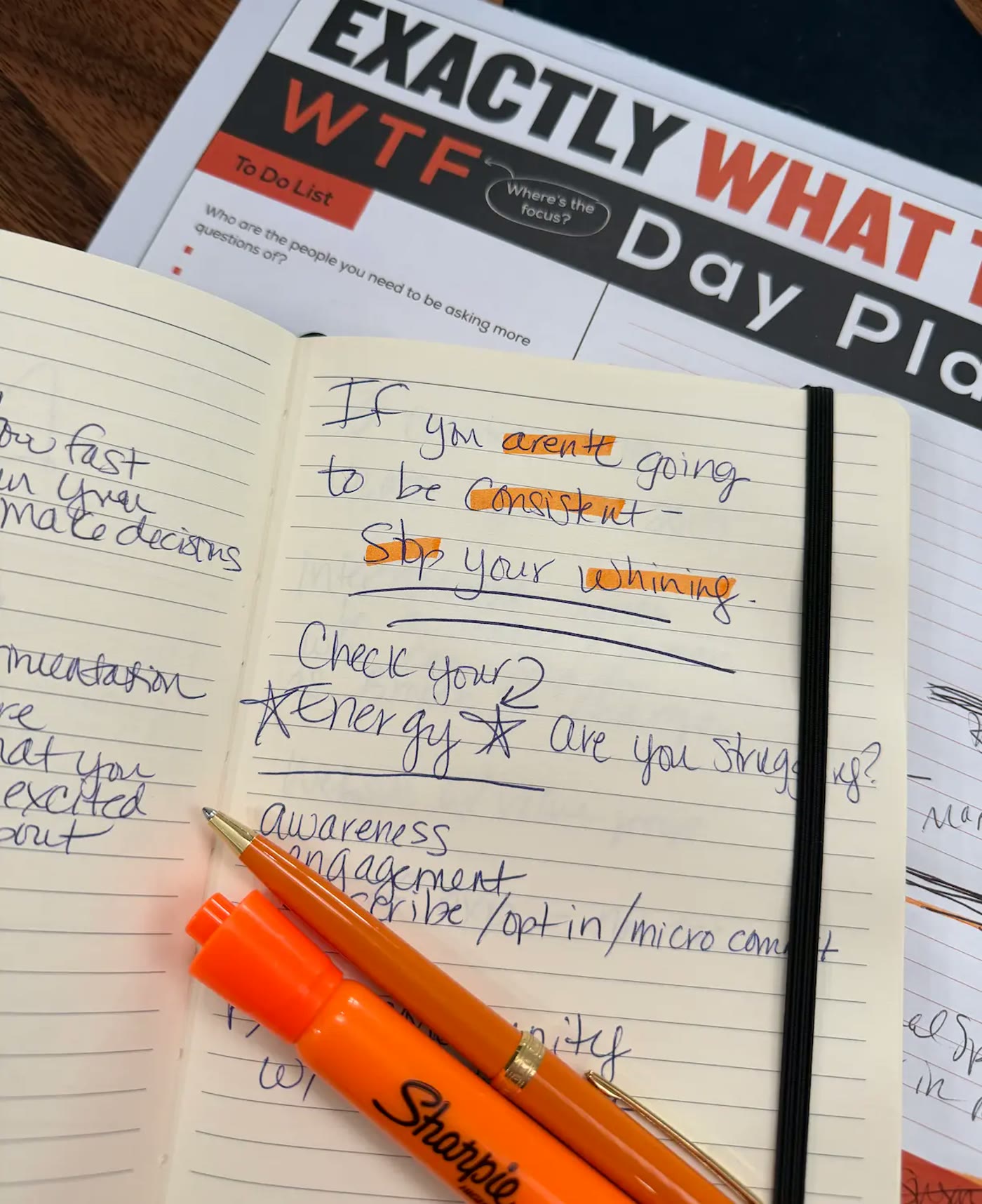 The original note, written in 2018
